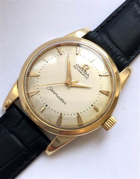 vintage gold omega watches|vintage omega watch catalogue.